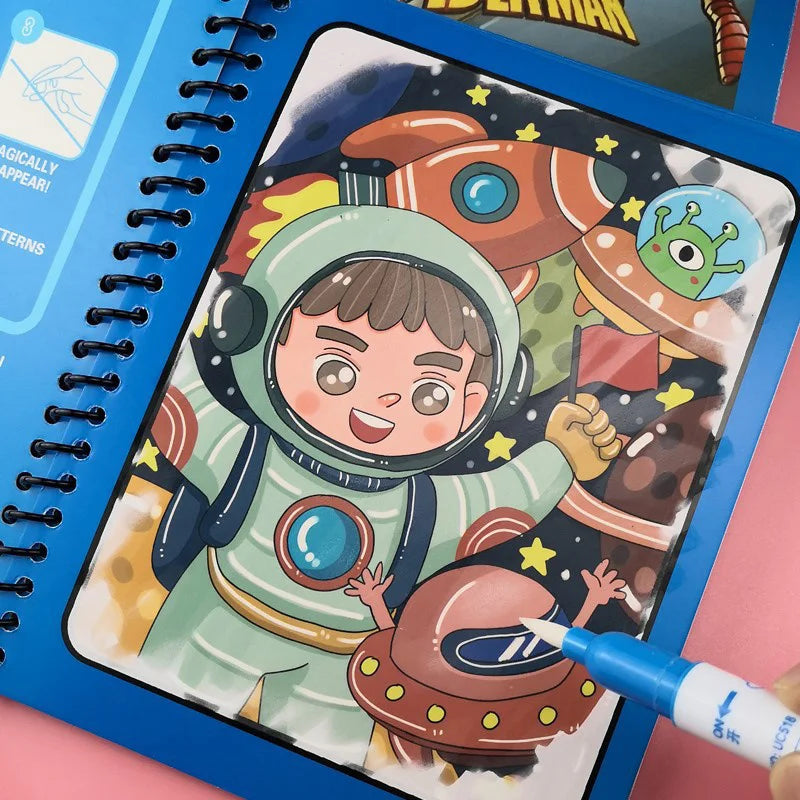 Reusable Colouring Book