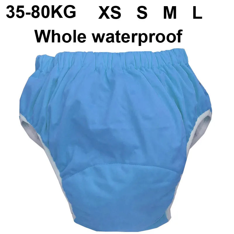 Waterproof Older Children/Adult Cloth Pants- For Mild Incontinence