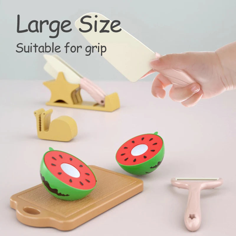 Vegetable & Fruits Cut Toys Pretend Play
