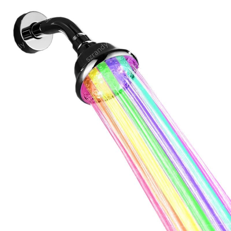 LED Shower Head – Visual & Temperature-Safe Sensory Upgrade