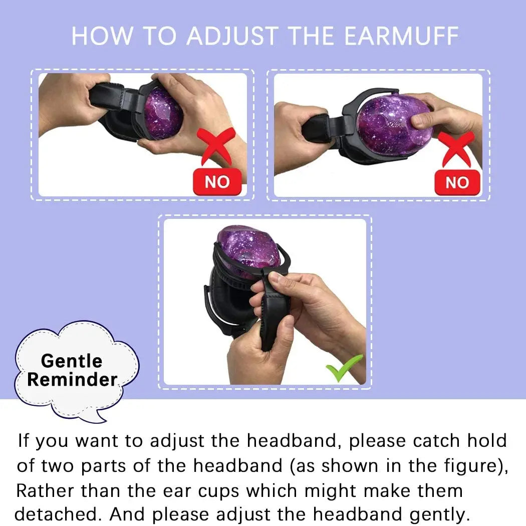 ZOHAN Kids Noise Reduction Ear Defenders | Sensory-Safe Sound Protection