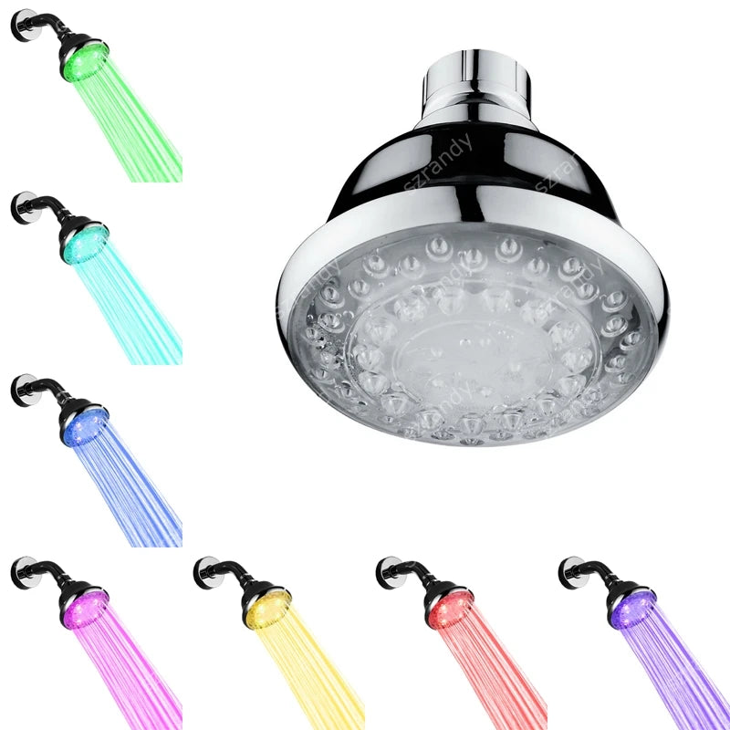 LED Shower Head – Visual & Temperature-Safe Sensory Upgrade