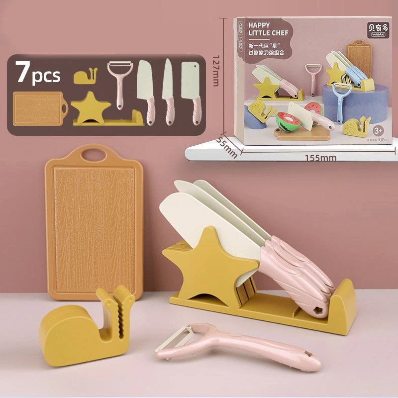 Vegetable & Fruits Cut Toys Pretend Play