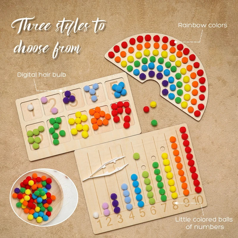 Rainbow Colour Sorting Puzzle – Sensory-Friendly Learning through Pattern & Play