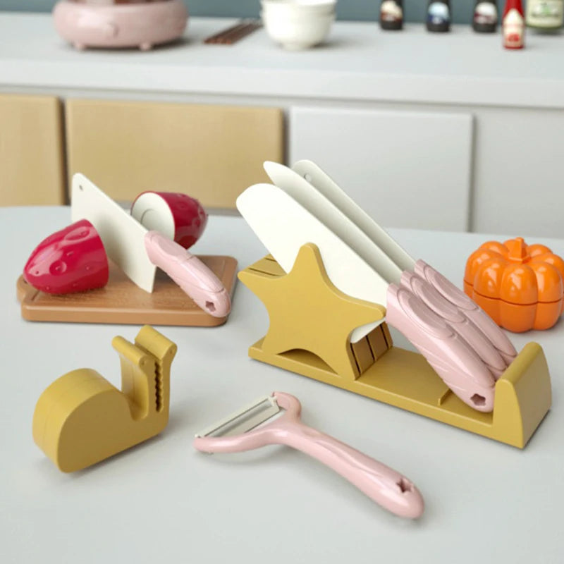Vegetable & Fruits Cut Toys Pretend Play