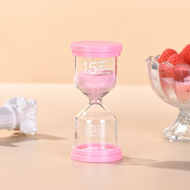 Colourful Hourglass Set – Visual Time Management Tools (3/5/10/15/30 Minutes)