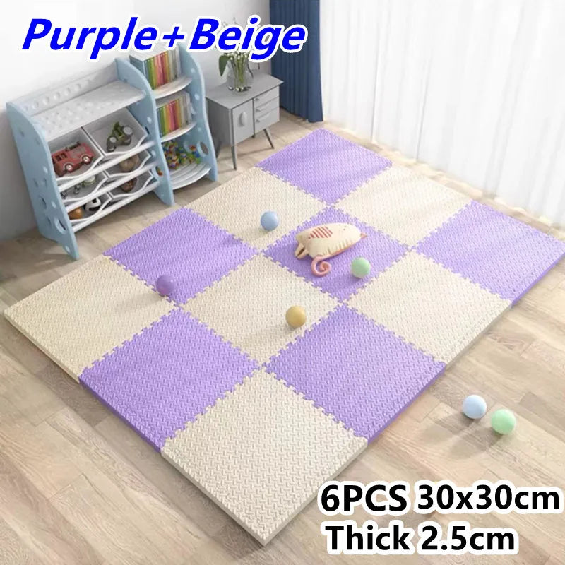 6PCS Playroom Mat
