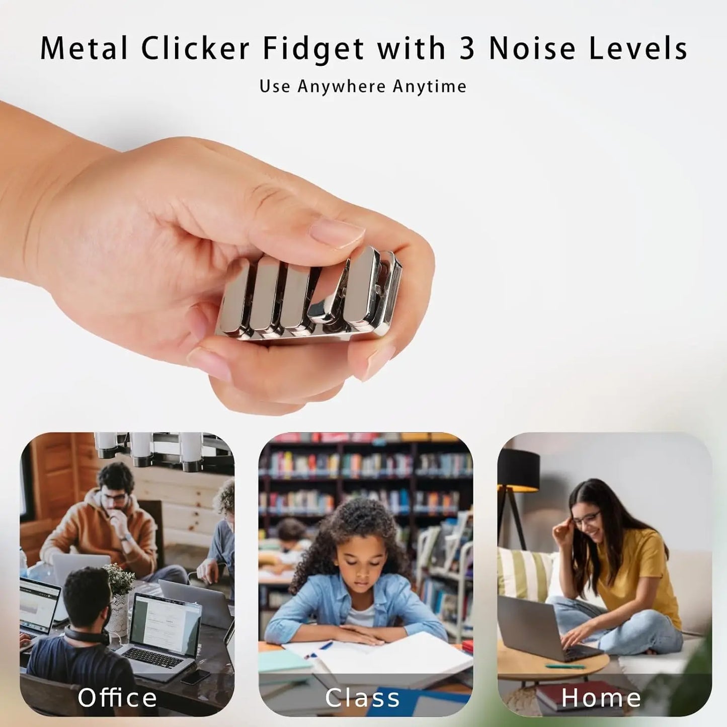 Stress Relief Fidget Magnetic Piano – Spring-Key Stim Tool for Focus, Rhythm & Sensory Calm