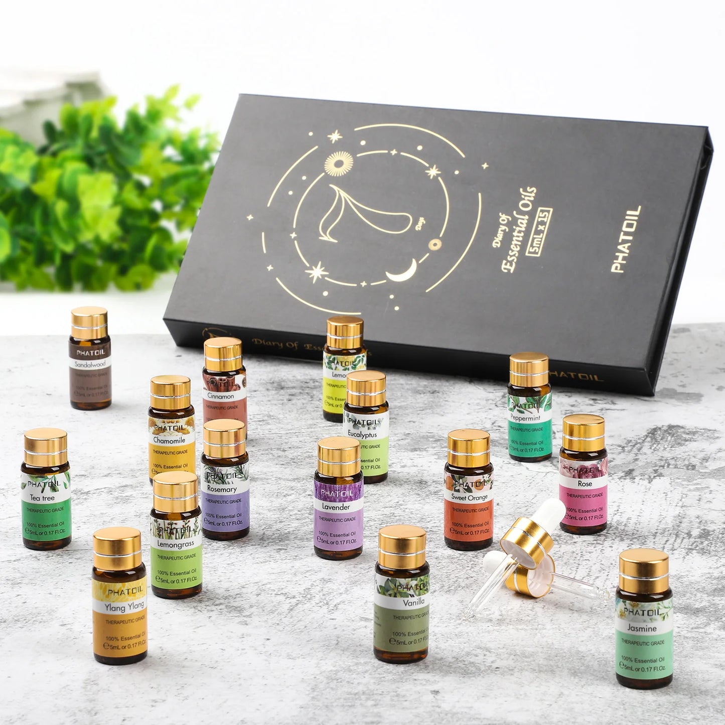15pcs Essential Oils Set – Aromatherapy Support for Focus, Calm & Sensory Regulation