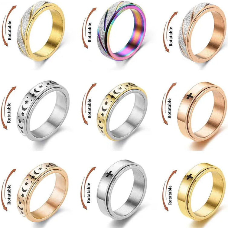Discreet Sensory Relief Ring