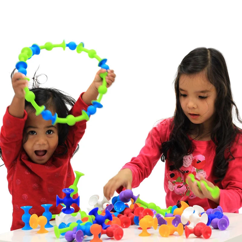 Silicone Soft Building Blocks Suction Cups