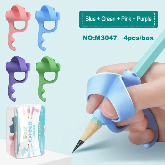 Writing Grip Posture Correction – Ergonomic Pencil Holder for Motor Control & Handwriting Confidence