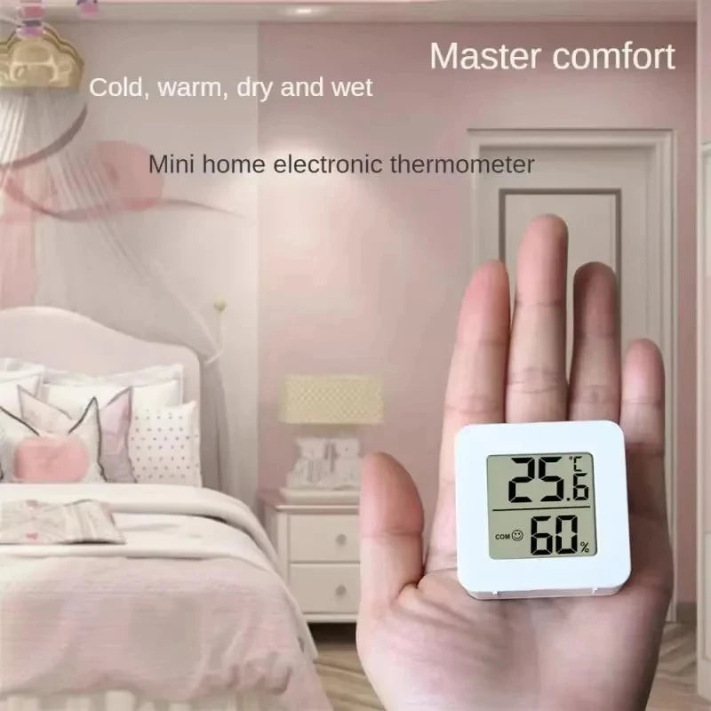 Mini LCD Digital Room Temperature Humidity Sensor – Visual Climate Feedback for Neurodivergent Comfort