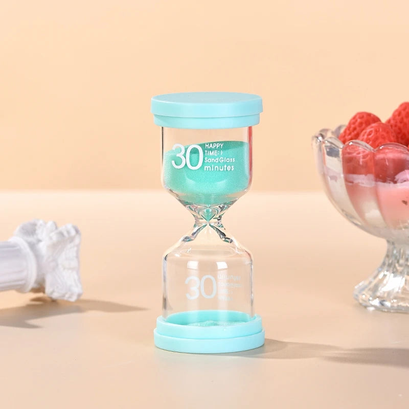 Colourful Hourglass Set – Visual Time Management Tools (3/5/10/15/30 Minutes)