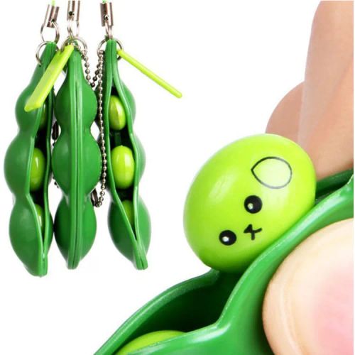 Close-up of pop-out peas offering smooth, calming motion for everyday focus routines