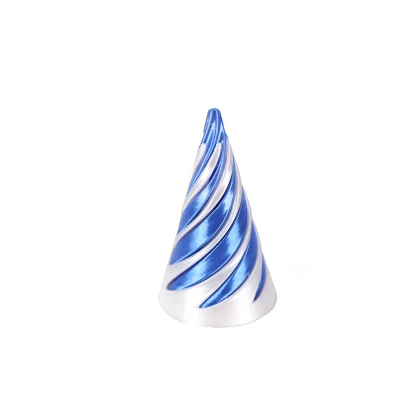 3D Printed Spiral Cone Fidget Toy