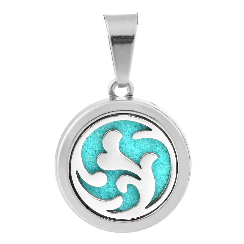 Aromatherapy Pendant – Essential Oil Necklace for Sensory Regulation & Focus