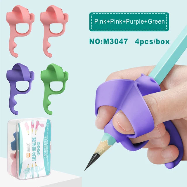 Writing Grip Posture Correction – Ergonomic Pencil Holder for Motor Control & Handwriting Confidence