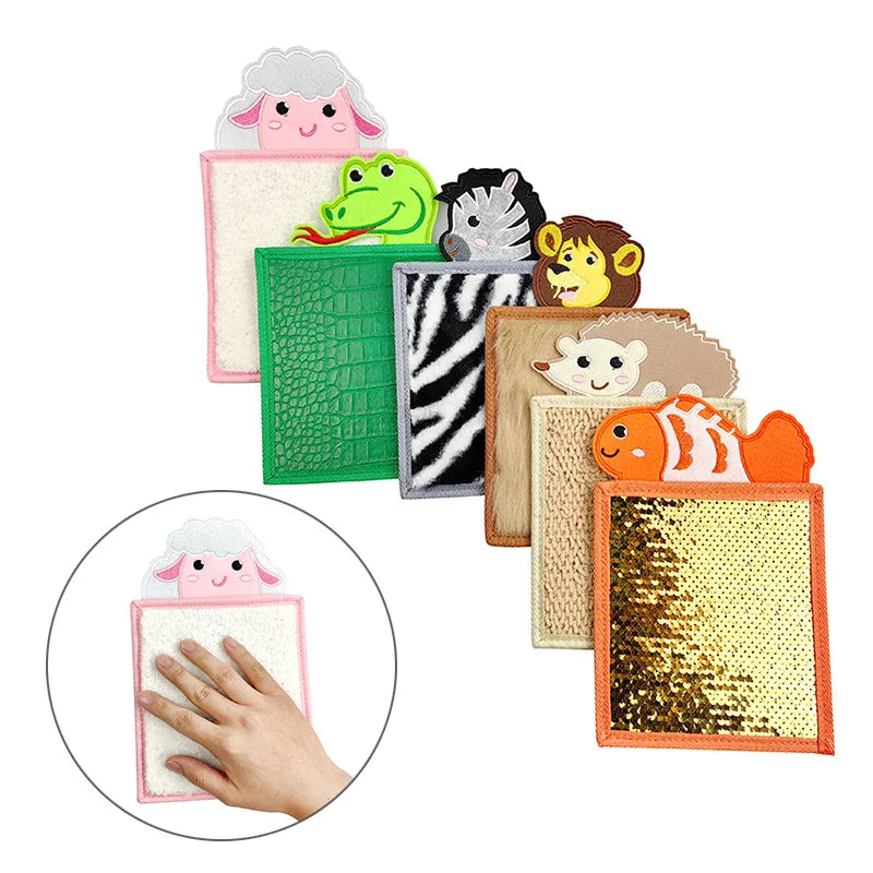 Montessori Busy Sensory Pad – Tactile Learning Mat Ages 3–6 | Brozebra