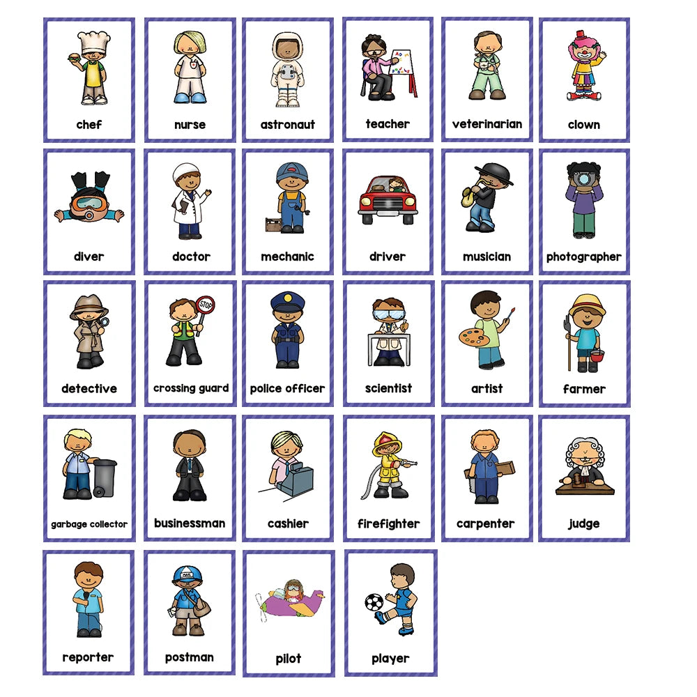 Occupation Flash Cards