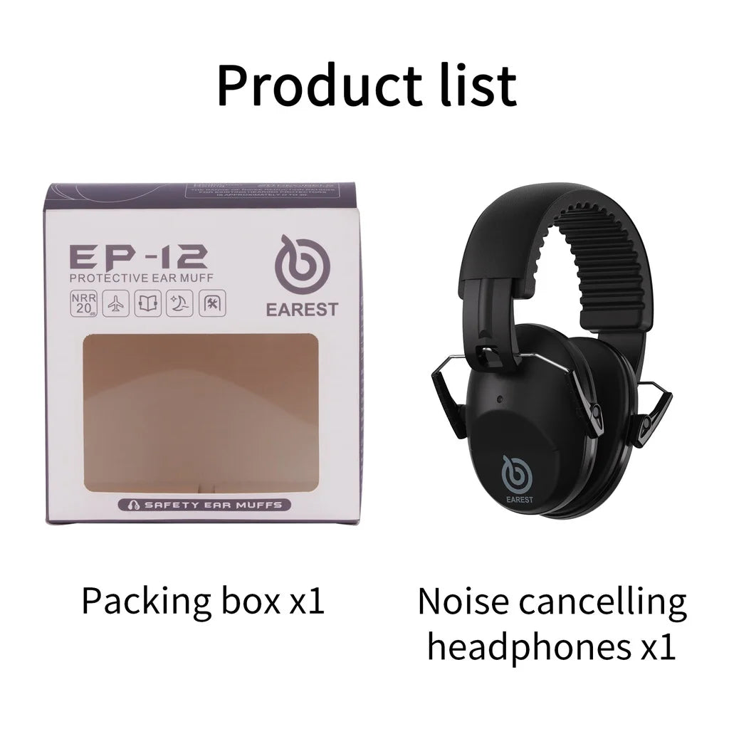 EAREST Foldable Ear Defenders- Suitable for almost everyone