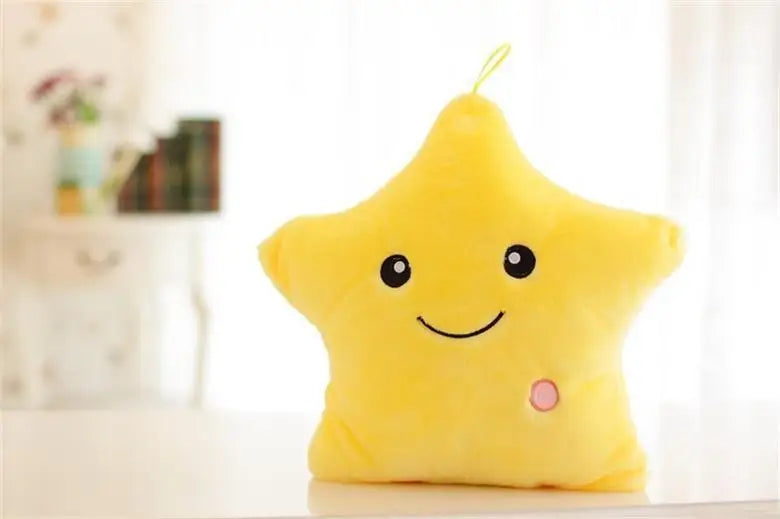 Colourful LED Light Stars Cushion – Soothing Sensory Support for Restful Spaces