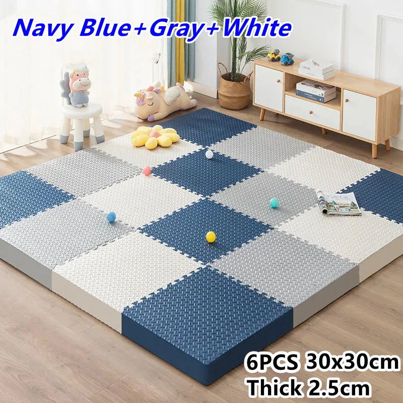 6PCS Playroom Mat