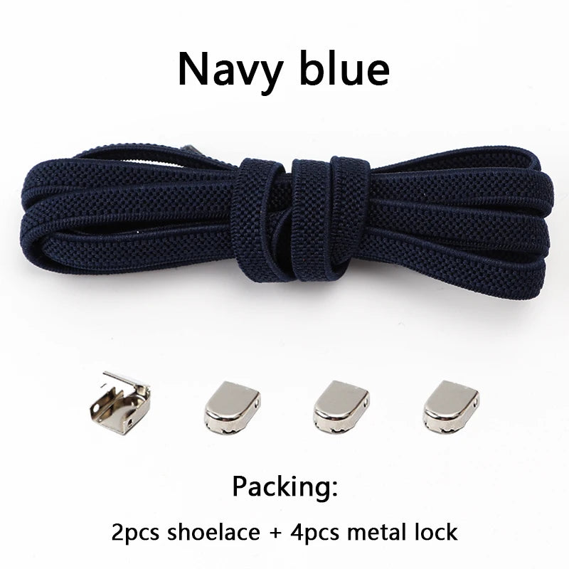 4Pcs No Tie Shoelaces – Effortless, Sensory-Friendly Footwear for All Ages