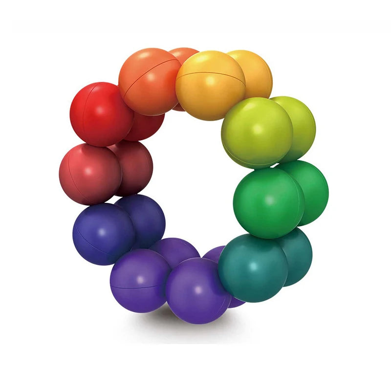 Infinity Rainbow Ball Sensory Fidget Toy