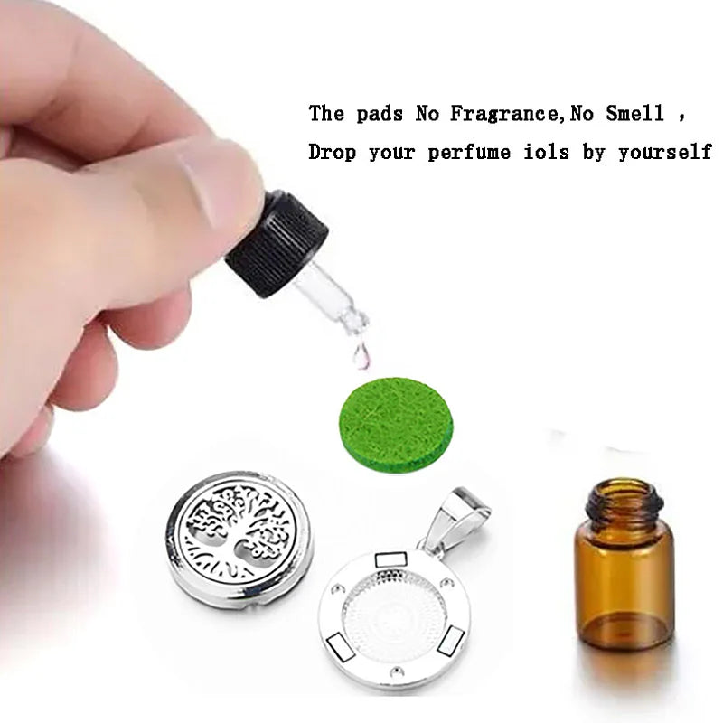 Aromatherapy Pendant – Essential Oil Necklace for Sensory Regulation & Focus