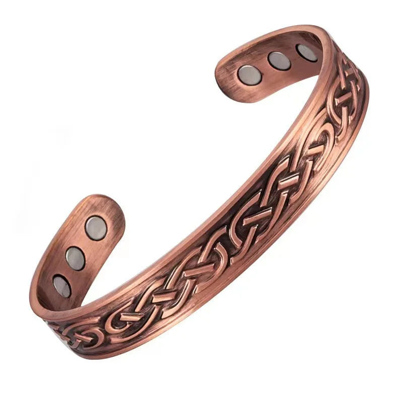 Magnetic Energy Wristband Bracelet – Minimalist Grounding Cuff for Adults & Teens