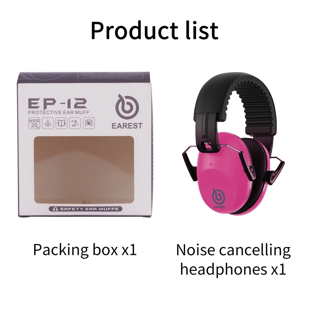 EAREST Foldable Ear Defenders- Suitable for almost everyone