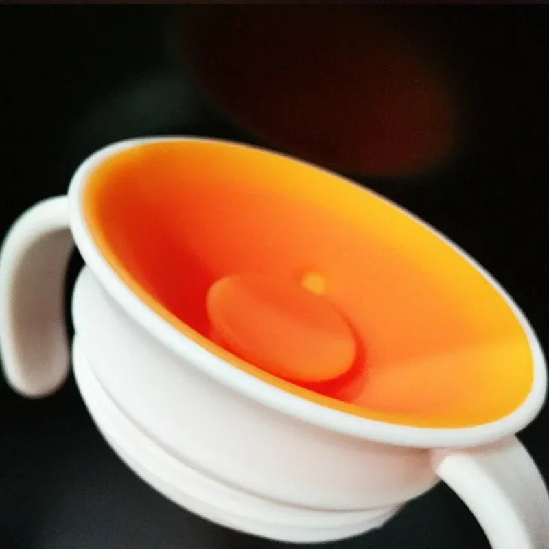 360 Degrees Drinking Cup – Leak-Proof Silicone Sipper for Independent & Mess-Free Hydration