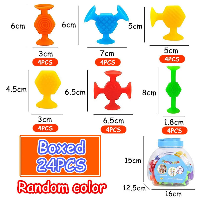 Sensory Sucker Soft Building Blocks