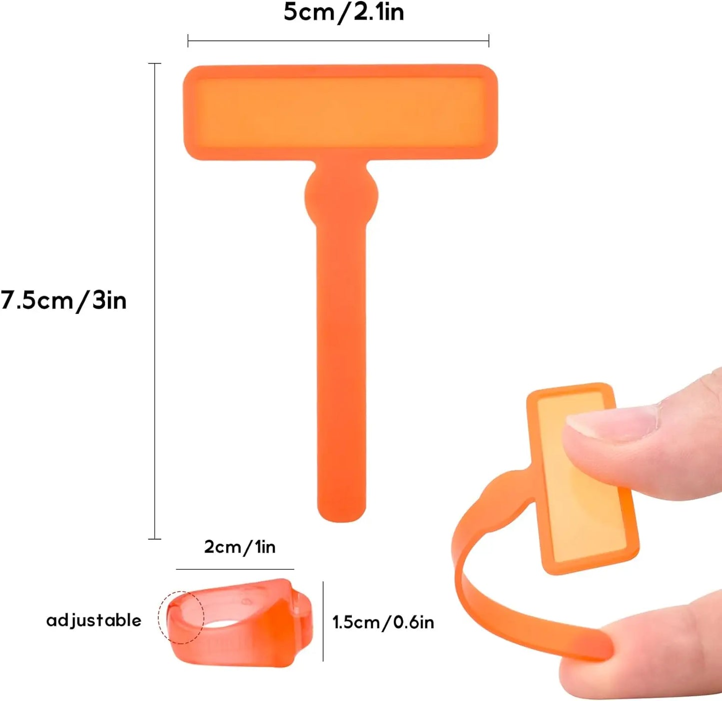 Finger Guided Reading Strips – Visual Tracking Aid for Focused Reading & Comprehension