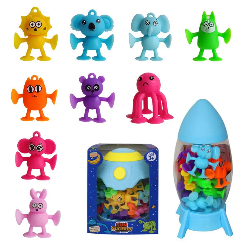 Silicone Soft Building Blocks Suction Cups