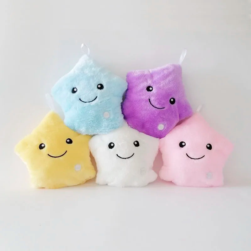 Colourful LED Light Stars Cushion – Soothing Sensory Support for Restful Spaces