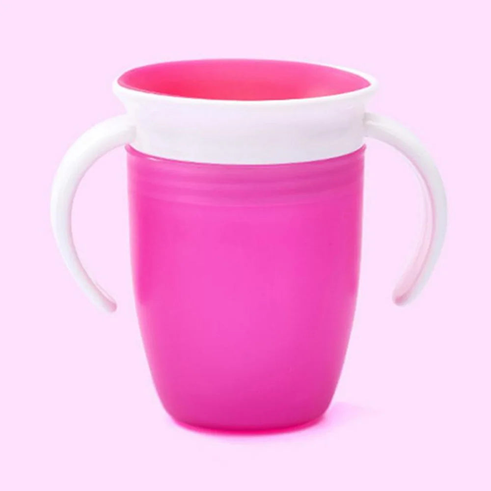 360 Degrees Drinking Cup – Soft Silicone Sipper for Mess-Free & Independent Hydration