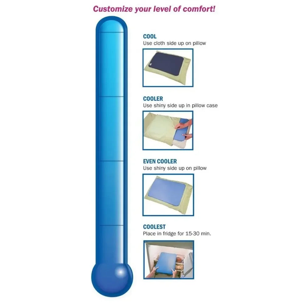 Comfortable Cool Pillow, Cooling Relief for Neurodivergent-Friendly Comfort & Sleep