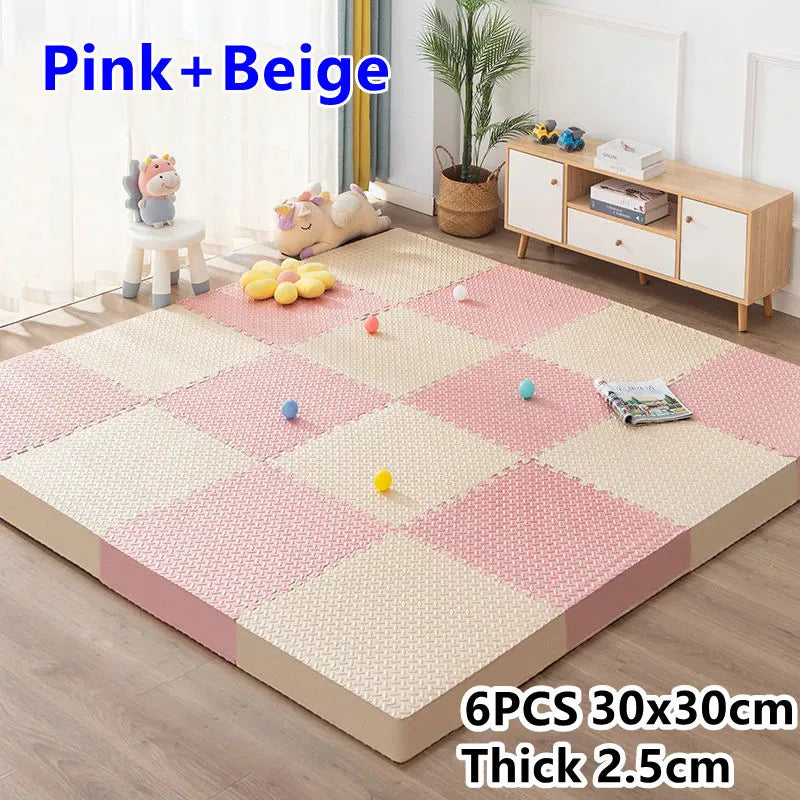 6PCS Playroom Mat