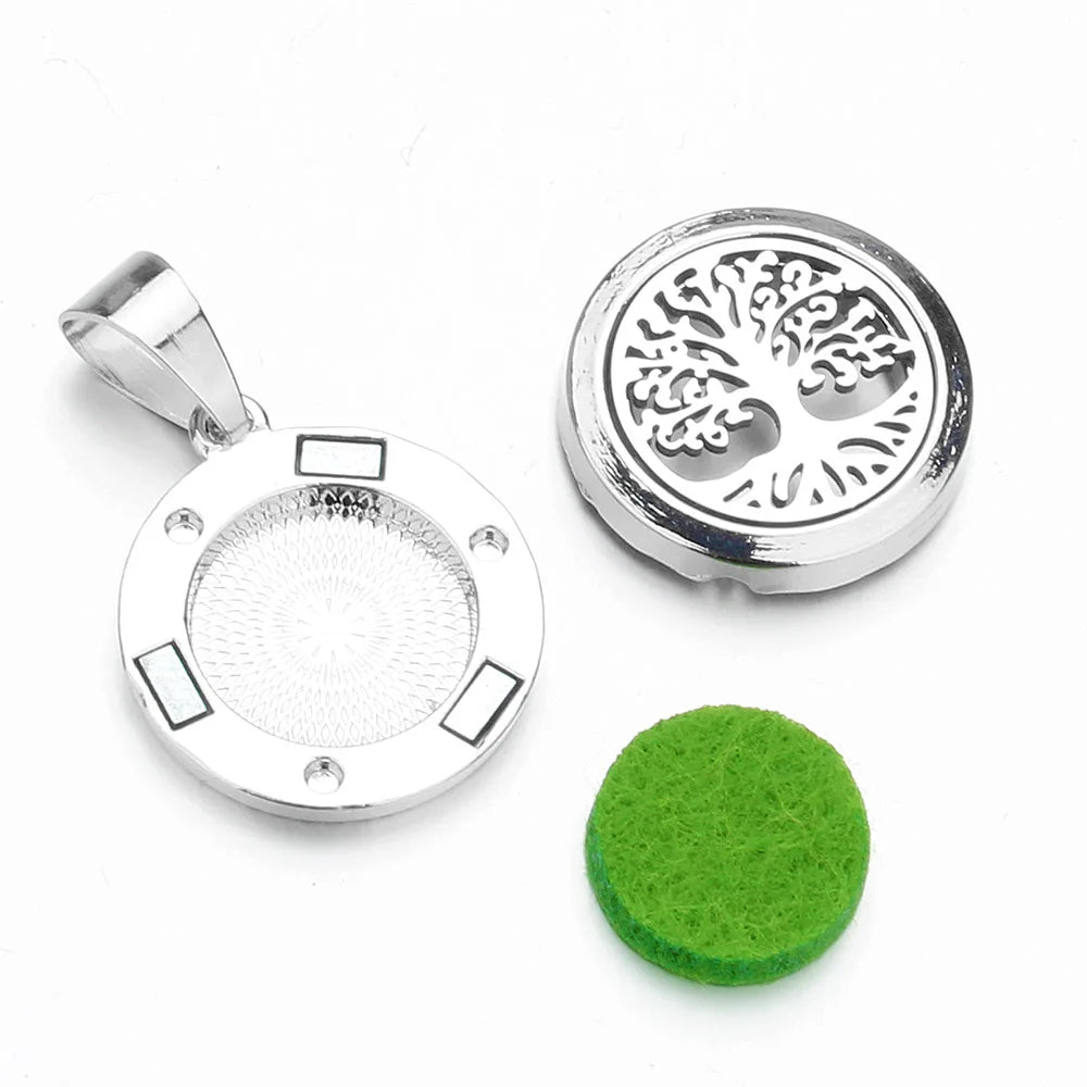 Aromatherapy Pendant – Essential Oil Necklace for Sensory Regulation & Focus