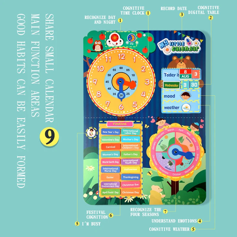 Kids Visual Schedule/Daily Calendar