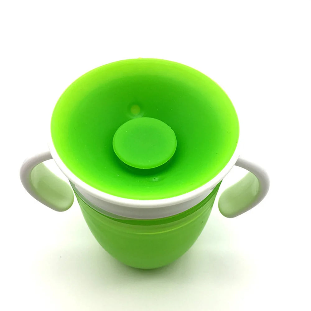 360 Degrees Drinking Cup – Soft Silicone Sipper for Mess-Free & Independent Hydration