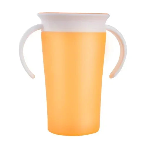 360 Degrees Drinking Cup – Leak-Proof Silicone Sipper for Independent & Mess-Free Hydration