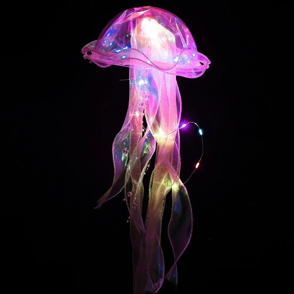 Jellyfish Wall Hanging Decoration Lamps – Calming Sensory Lighting for Neurodivergent-Friendly Spaces