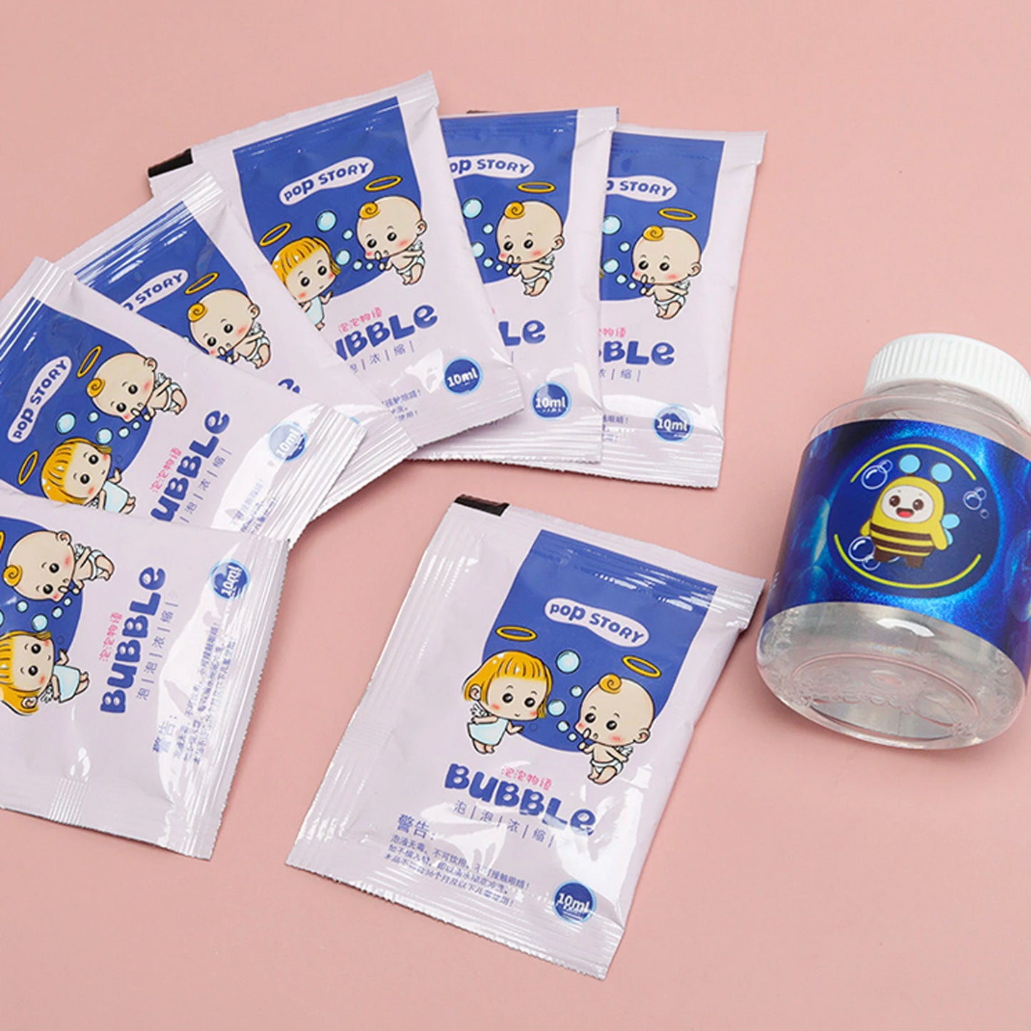 Bubble Concentrate Refill – 10-Pack Granules for Bubble Machines & Sensory Play