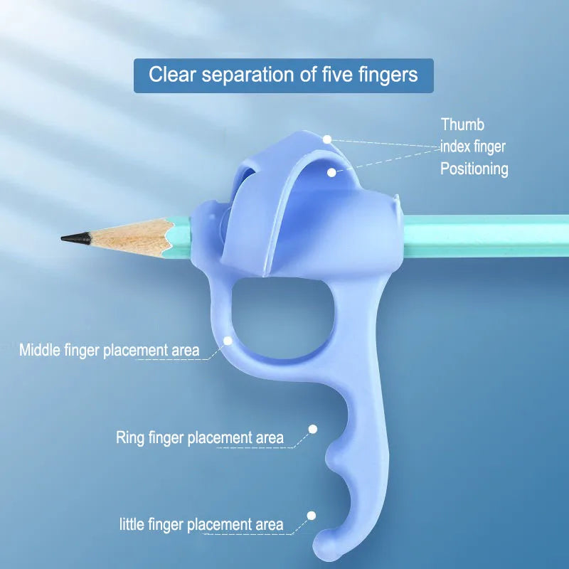 Writing Grip Posture Correction – Ergonomic Pencil Holder for Motor Control & Handwriting Confidence