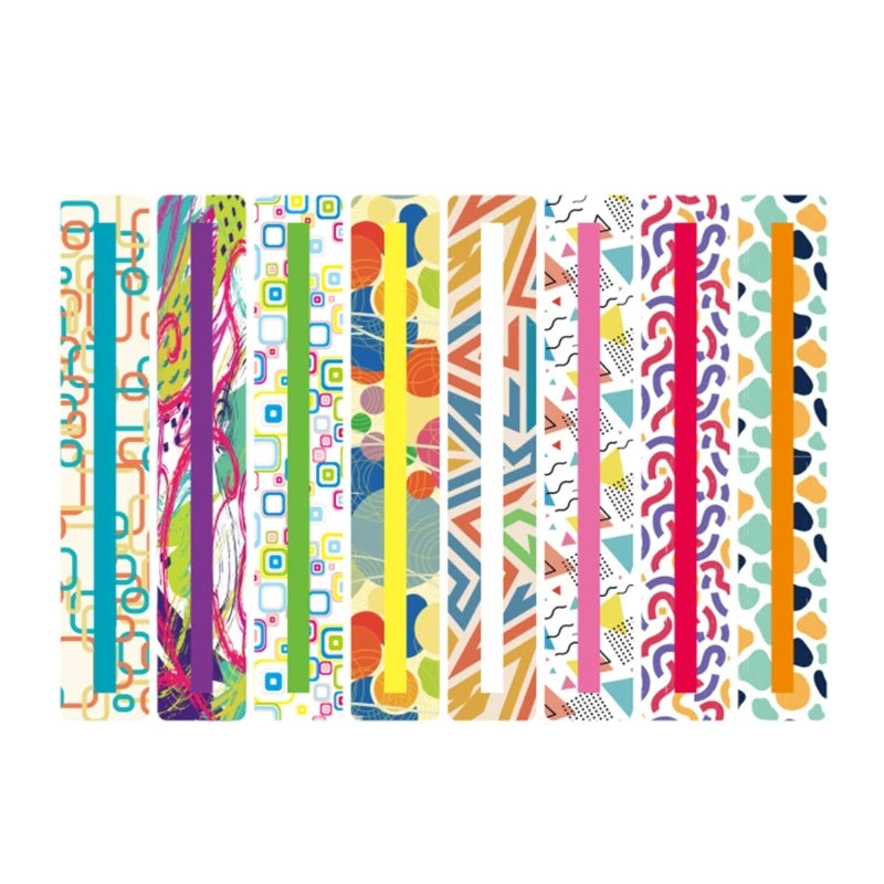 Reading Ruler Bookmarks, Tinted Text Tracker for Visual Comfort & Literacy Support