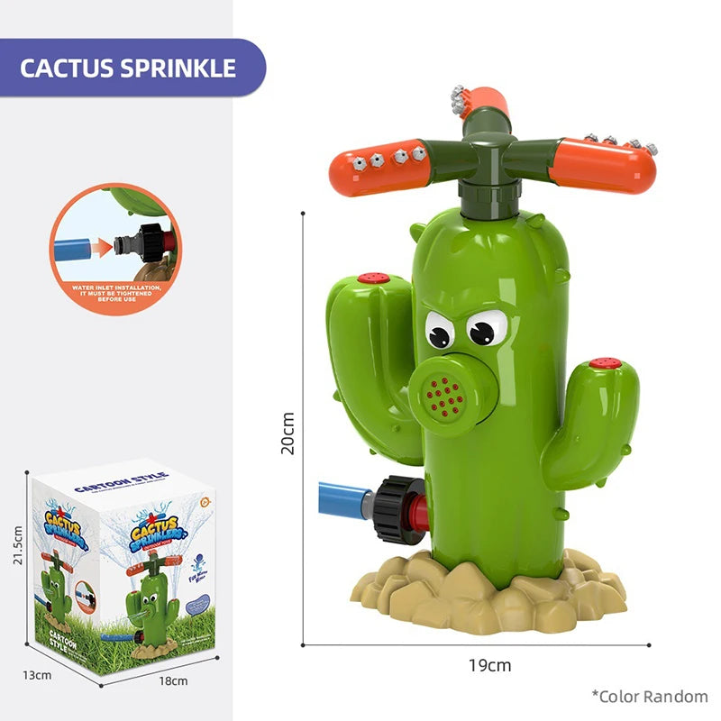Water Spray Sprinkler Toy – Outdoor Motion-Activated Fun for Kids Ages 3+