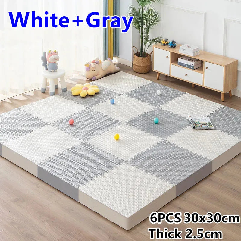 6PCS Playroom Mat